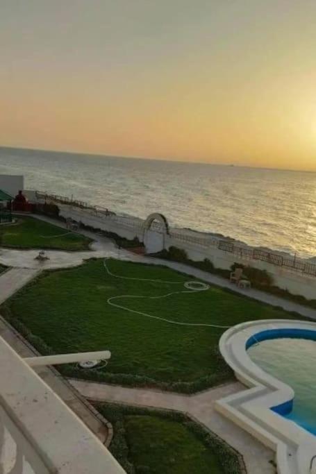 Panorama Apartment With A Charming Sea View Near Alexandria And Burg Elarab Intl Airport With Free Wifi شقة باطلالة ساحرة على البحر اول الساحل الشمالي Extérieur photo