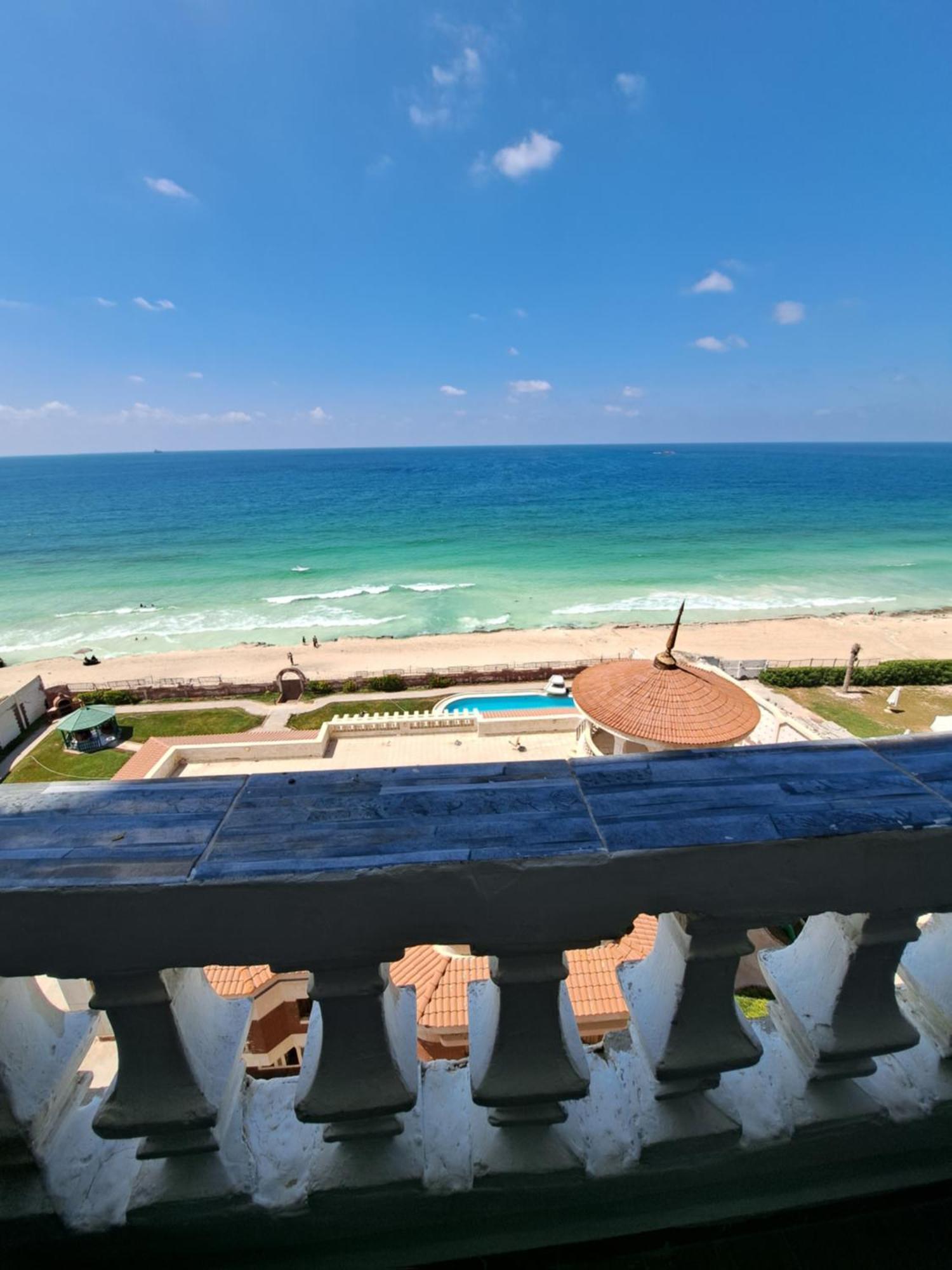 Panorama Apartment With A Charming Sea View Near Alexandria And Burg Elarab Intl Airport With Free Wifi شقة باطلالة ساحرة على البحر اول الساحل الشمالي Extérieur photo