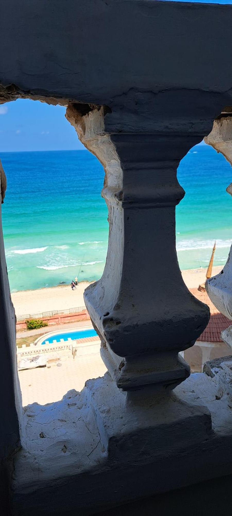 Panorama Apartment With A Charming Sea View Near Alexandria And Burg Elarab Intl Airport With Free Wifi شقة باطلالة ساحرة على البحر اول الساحل الشمالي Extérieur photo
